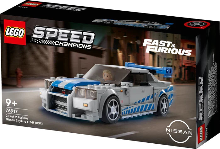 2 Fast 2 Furious - Nissan Skyline GT-R (R34) Lego Speed Champions - 76917