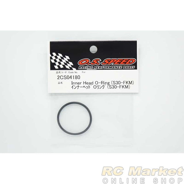 O.S. Speed Inner Head O-Ring (S30-FKM) T1204 - 2CS04180 - RCXX - RC Racing Shop | RC Models | Tuning & Spare Parts for Professionals