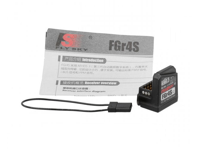 Flysky FGr4S AFHDS3 Empfänger 4 Kanal - FS014 - RCXX - RC Racing Shop | RC Models | Tuning & Spare Parts for Professionals