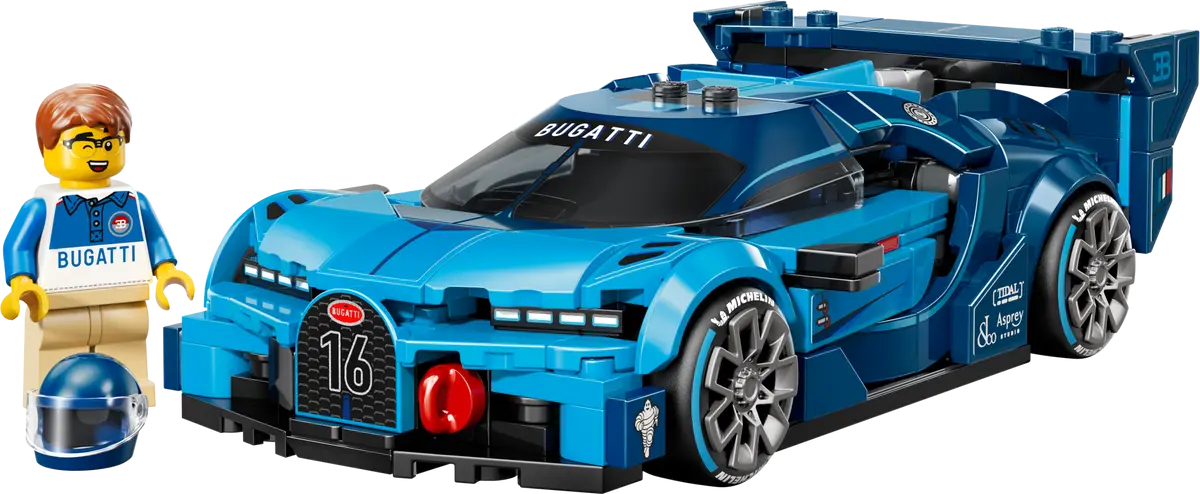 LEGO Speed Champions Bugatti Vision GT Hyper Sports Car - 77253