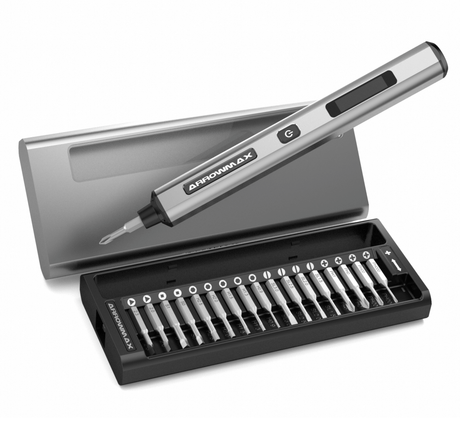 Arrowmax SES Pro Smart Motion Control Electric Screwdriver with Alu Case (34 in 1) Space - AM-199913 - RCXX - RC Racing Shop | RC Models | Tuning & Spare Parts for Professionals