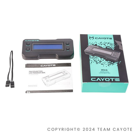 CAYOTE Racing X-Link Programmierbox für Cayote Fahrtenregler - X-LINK - RCXX - RC Racing Shop | RC Models | Tuning & Spare Parts for Professionals