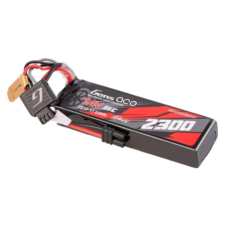 GensAce G-Tech Hard 2S 7.4V 2300mAh 35C (EC2) 115g