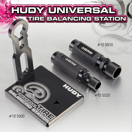 Hudy Universal Tire Balancing Station - H105500 - RCXX - rc racing for professionals