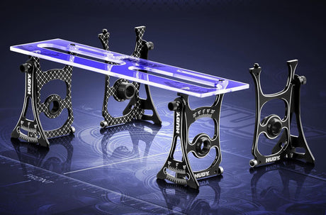 Hudy Setup Station for 1/10 Onroad Electric & Nitro Cars - H109301 - RCXX - rc racing for professionals