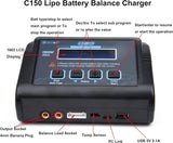 HTRC Ladegerät C150 150W (10A) - HTRC-C150 - RCXX - RC Racing Shop | RC Models | Tuning & Spare Parts for Professionals