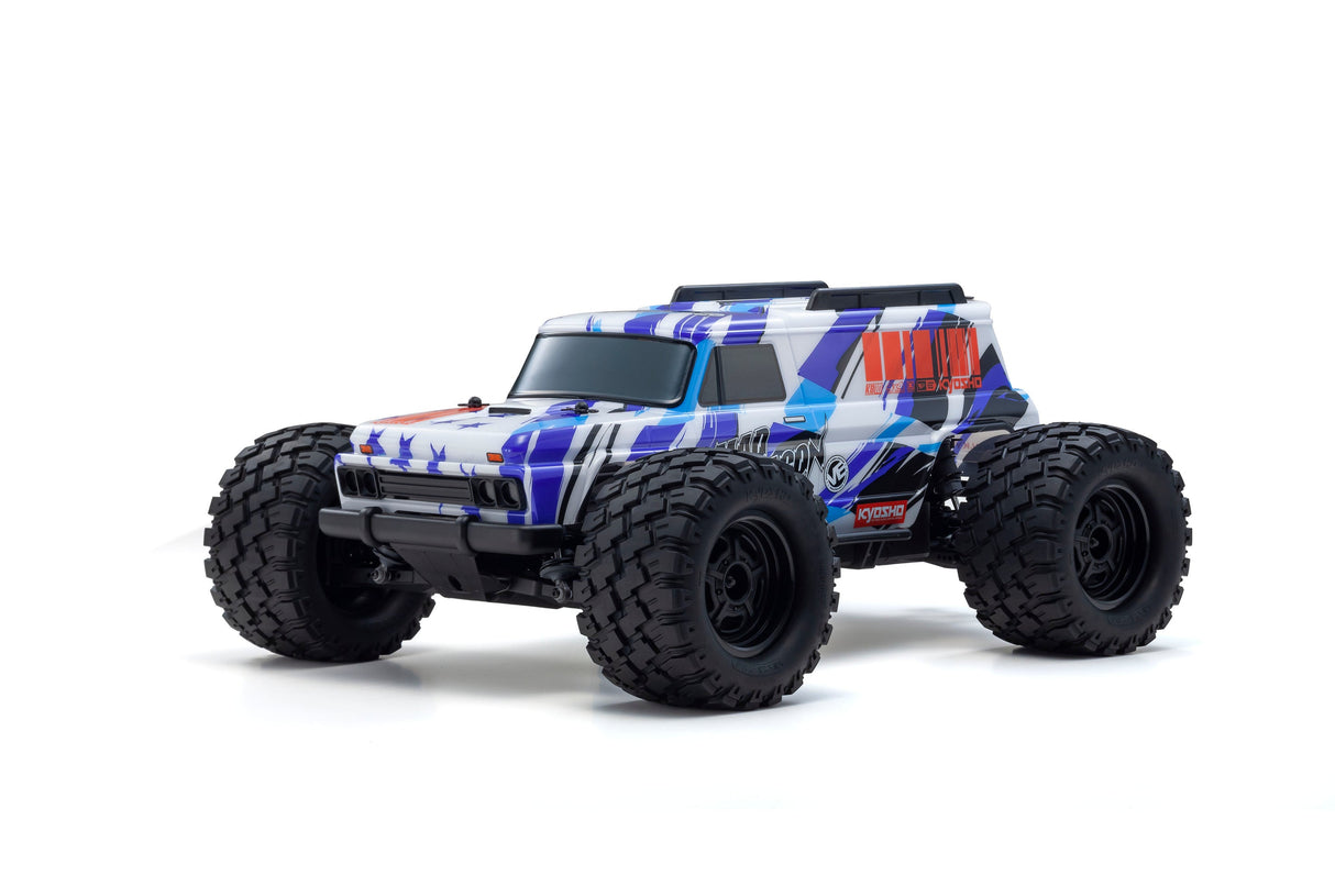 Kyosho KB10W Mad Wagon VE 3S 4WD 1:10 Readyset - BLAU/WEISS
