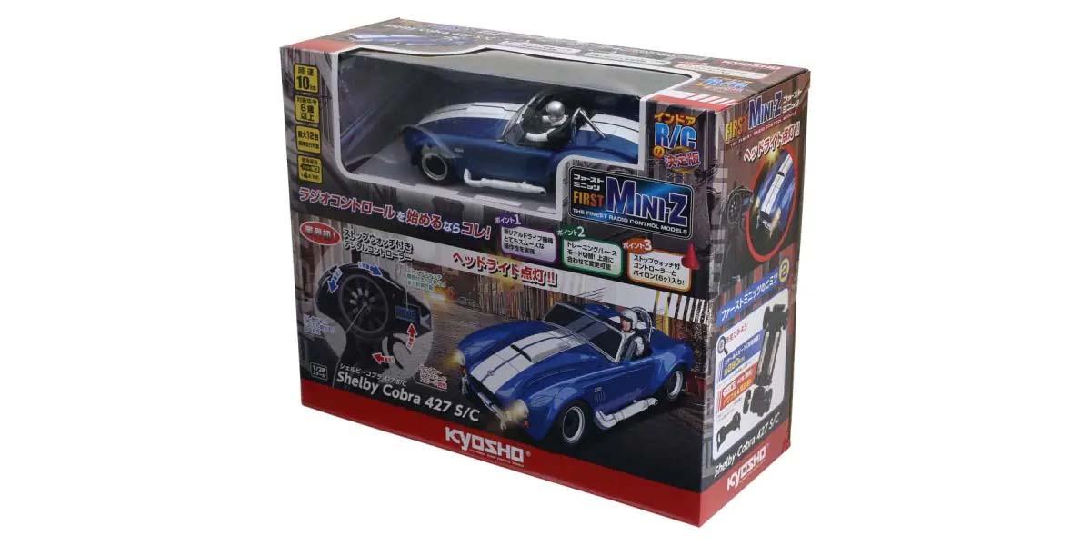 Kyosho First Mini-Z 1:28 Shelby Cobra 427 S/C 1960 Blau