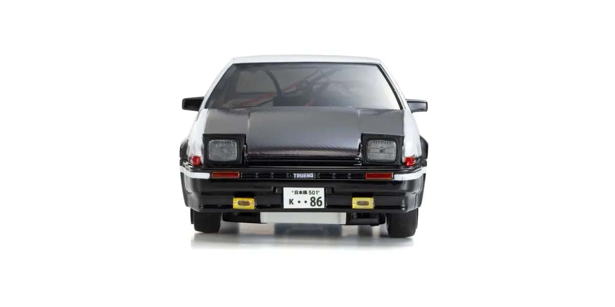 Kyosho First Mini-Z 1:28 Toyota Sprinter Trueno AE86 WH/BK
