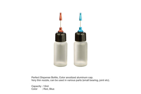 MUCHMORE Perfect Dispense Bottle 10ml Red (1) MK-PDBR - RCXX - rc racing for professionals