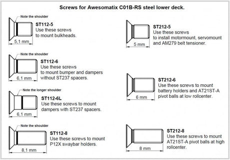 Awesomatix Steel Chassis Conversion set - SCC - RCXX - RC Racing Shop | RC Models | Tuning & Spare Parts for Professionals