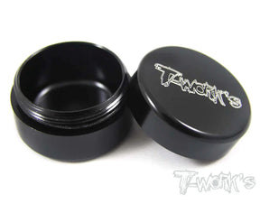 T-Works TA-034 Black Aluminum Grease Holder (1) - Small - RCXX - rc racing for professionals