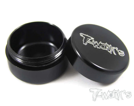 T-Works TA-034 Black Aluminum Grease Holder (1) - Small - RCXX - rc racing for professionals