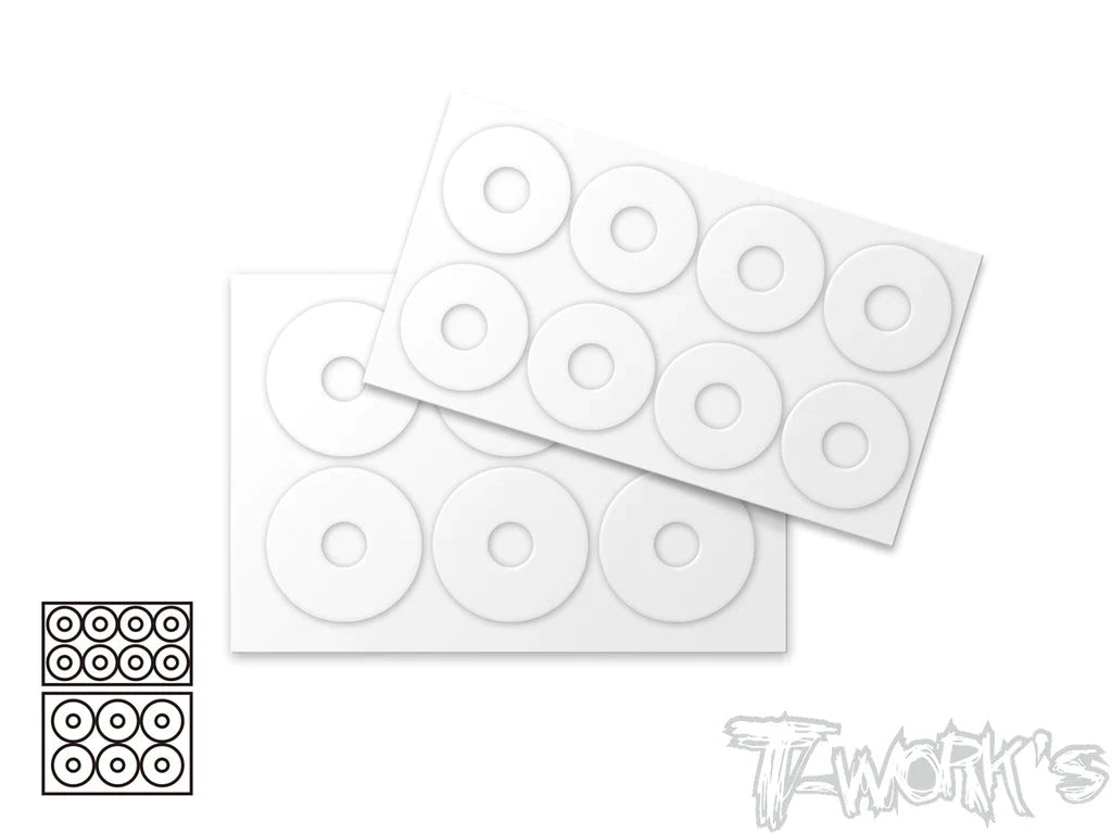 T-Works TA-128-E 1/8 Onroad Body Post Protectors SET - RCXX - rc racing for professionals