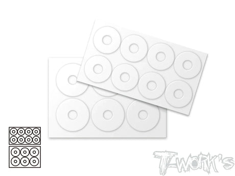 T-Works TA-128-E 1/8 Onroad Body Post Protectors SET - RCXX - rc racing for professionals