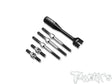 T-Works TB-295 64 Titanium Turnbuckle Set for Infinity IF15-II - RCXX - rc racing for professionals