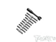 T-Work's TB-324 64 Titanium Turnbuckle Set ( For AXON TC10/3 ) - RCXX - RC Racing Shop | RC Models | Tuning & Spare Parts for Professionals