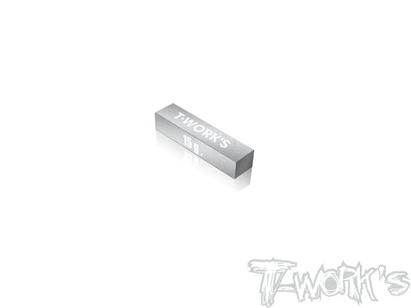 T-Work's TE-207-K Adhesive Type 15g Tungsten Balance Weight 5x6x26mm (1) - RCXX - RC Racing Shop | RC Models | Tuning & Spare Parts for Professionals