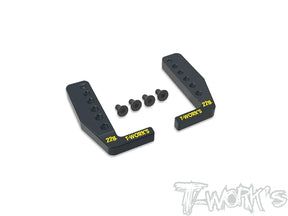 T-Works TE-A800R-B Brass Battery Holder for Awesomatix A800R - 2pcs. / Each 22g. - RCXX - rc racing for professionals