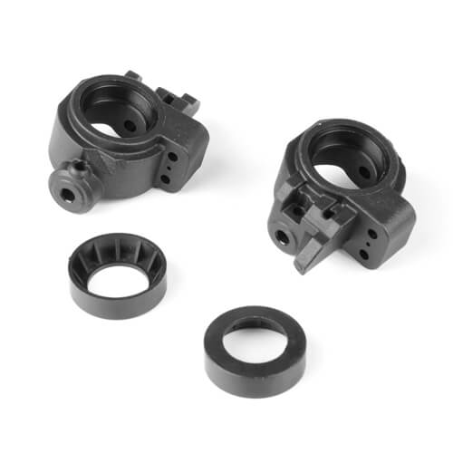 Tekno Adjustable Ackerman Spindles (EB/NB/ET/NT48 2.0, requires TKR9047) - TKR9041X