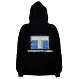 Tekno Tekno RC Zippered Hoodie (vertical design, black, L) - TKRHOODIE05L