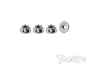 T-Works TP-181 64 Titanium Light Weight Serrated M5 Wheel Nuts (4) - RCXX - rc racing for professionals