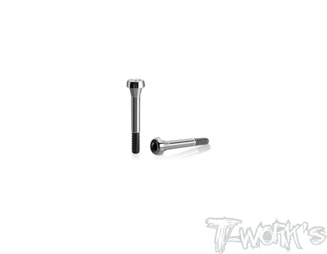 T-Works TP-800R-C 64 Titanium Body Shell Front End Downtravel Screw for Awesomatix A800R - 2pcs. - RCXX - rc racing for professionals