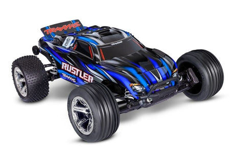Traxxas Rustler 2WD RTR HD BL2S Brushless Stadium Truck - 37354 - RCXX - RC Racing Shop | RC Models | Tuning & Spare Parts for Professionals