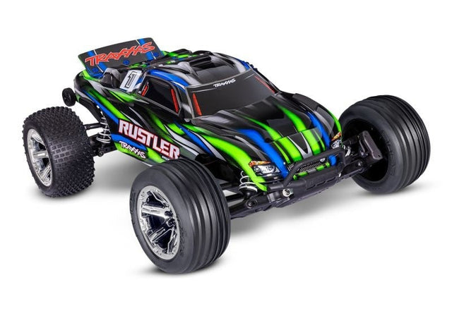 Traxxas Rustler 2WD RTR HD BL2S Brushless Stadium Truck - 37354 - RCXX - RC Racing Shop | RC Models | Tuning & Spare Parts for Professionals