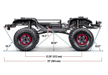 Traxxas TRX-4 Sport High Trail 4x4 RTR Scale Crawler - 82044 - RCXX - RC Racing Shop | RC Models | Tuning & Spare Parts for Professionals
