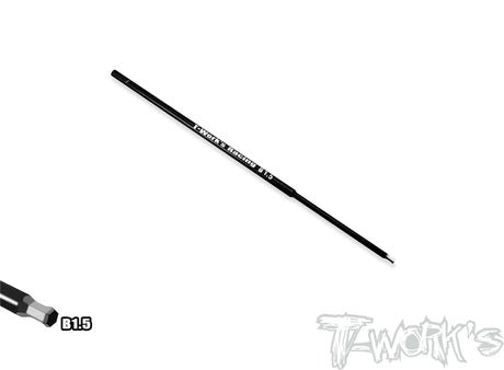 T-Works TT-026-B1.5 HSS Hex Ball Wrench Replacement Tip 1.5 x 120mm (1) - RCXX - rc racing for professionals