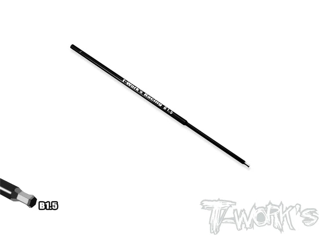 T-Works TT-026-B1.5 HSS Hex Ball Wrench Replacement Tip 1.5 x 120mm (1) - RCXX - rc racing for professionals