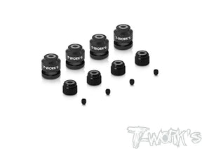 T-Works TT-028-BK 8mm Body Post Position Locator - Black - RCXX - rc racing for professionals