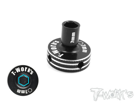 T-Works TT-039 7mm Short Nut Driver - RCXX - rc racing for professionals
