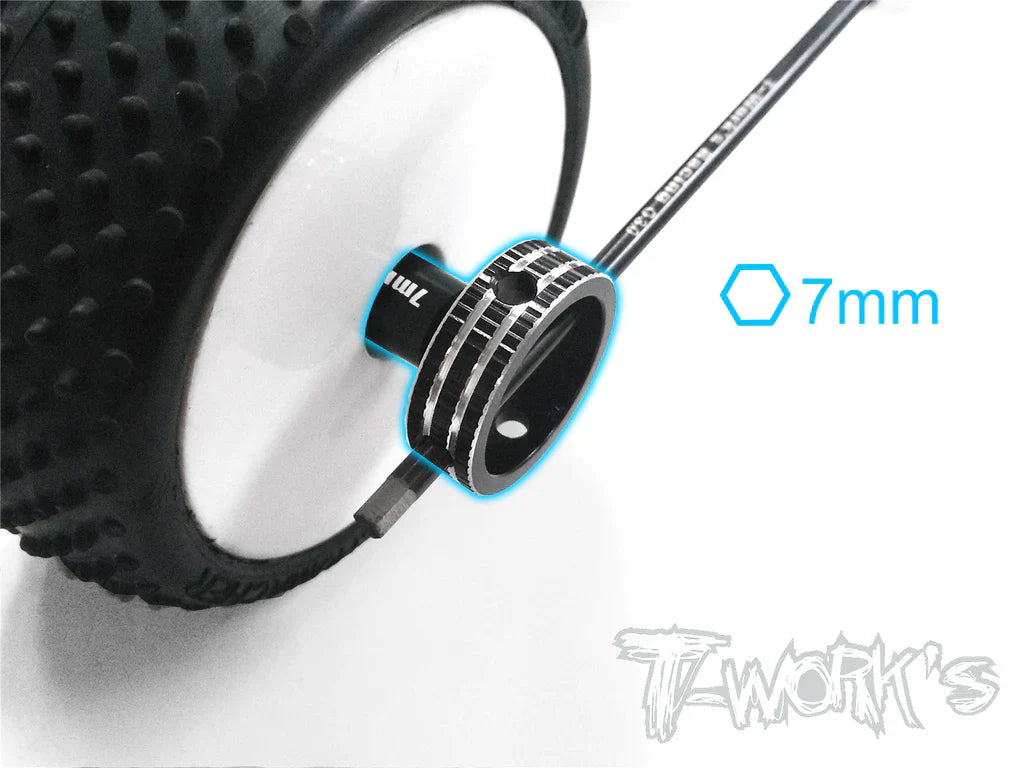 T-Works TT-039 7mm Short Nut Driver - RCXX - rc racing for professionals