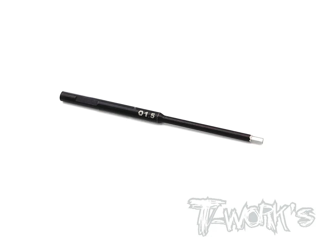 T-Works TT-072-H HSS Hex Wrench Replacement Tip 1.5 x 60mm (1) - RCXX - rc racing for professionals