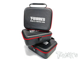 T-Works TT-075-B Compact Hard Case Parts Bag (1) - RCXX - rc racing for professionals