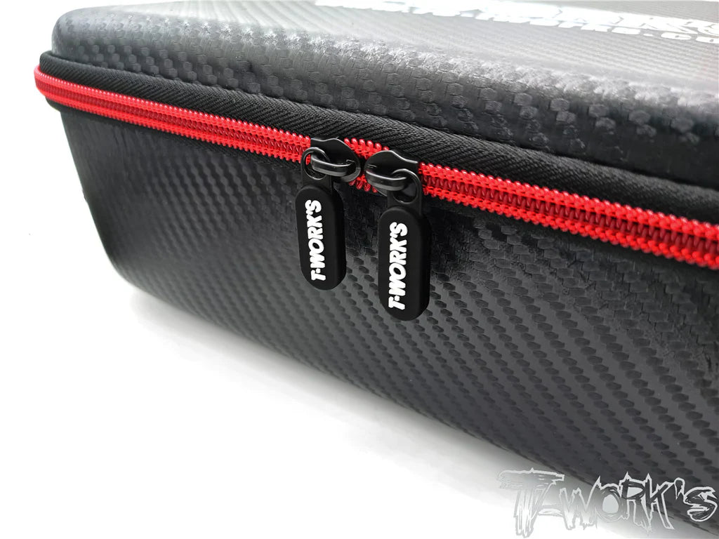 T-Works TT-075-B Compact Hard Case Parts Bag (1) - RCXX - rc racing for professionals