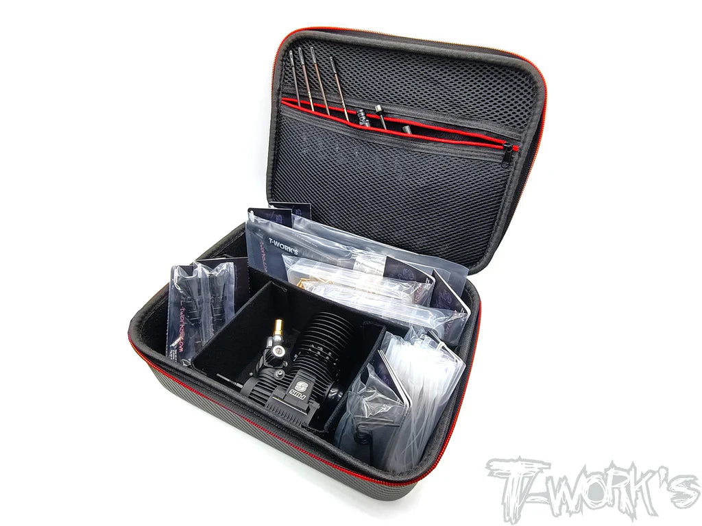 T-Works TT-075-B Compact Hard Case Parts Bag (1) - RCXX - rc racing for professionals