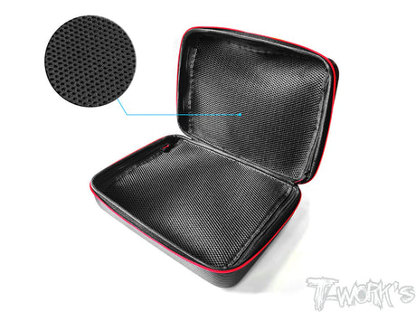 T-Works TT-075-C Compact Hard Case Parts Bag L (1) 33x23x10cm - RCXX - rc racing for professionals