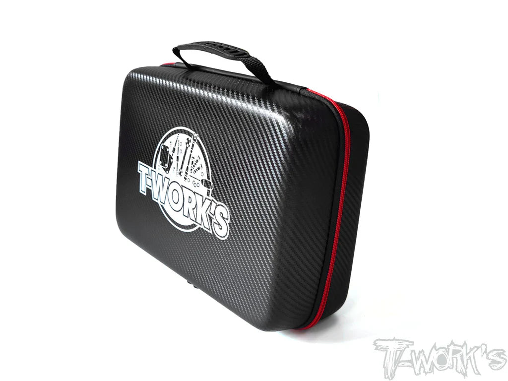 T-Works TT-075-C Compact Hard Case Parts Bag L (1) 33x23x10cm - RCXX - rc racing for professionals