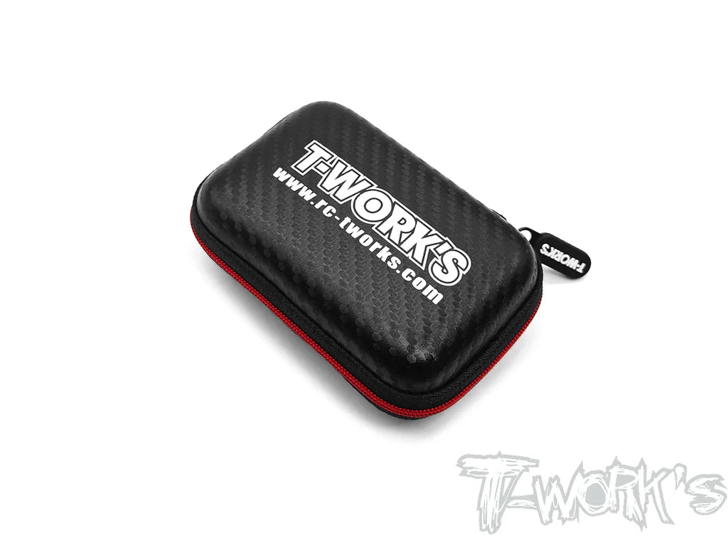 T-Works TT-075-D Compact Hard Case Parts Bag S (1) - RCXX - rc racing for professionals