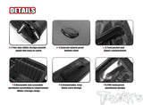 T-Works TT-075-F Hard Case Parts Bag (Hard Separator) (1) - RCXX - rc racing for professionals