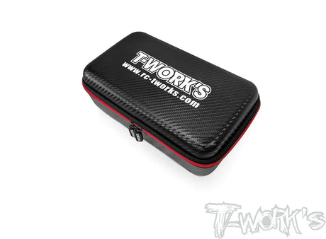 T-Works TT-075-H Compact Hard Case Short Battery Bag (1) - RCXX - rc racing for professionals
