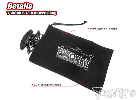 T-Works TT-115-A T-WORK'S 1/10 Chassis Bag (1) - 30x50cm - RCXX - rc racing for professionals