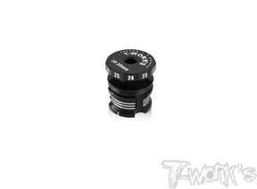 T-Works TT-116-A V2 Adjustable Ride Height Gauge 20-30mm - RCXX - rc racing for professionals