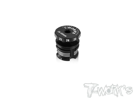 T-Works TT-116-A V2 Adjustable Ride Height Gauge 20-30mm - RCXX - rc racing for professionals