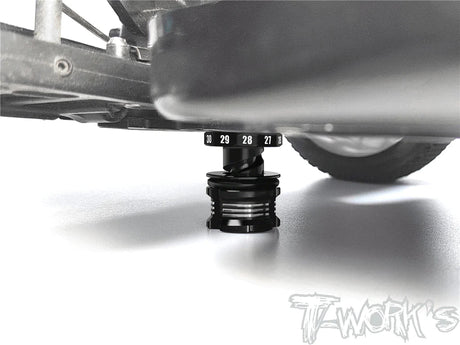 T-Works TT-116-A V2 Adjustable Ride Height Gauge 20-30mm - RCXX - rc racing for professionals