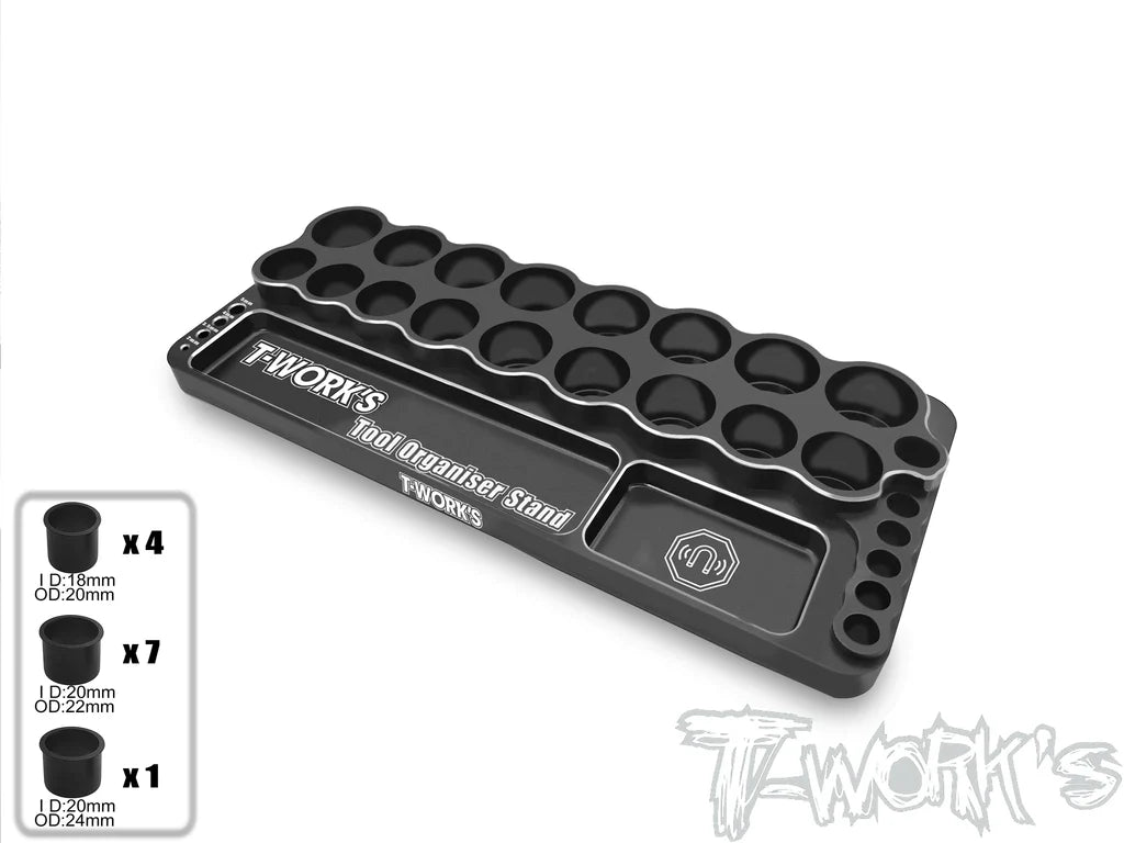 T-Works TT-120-A T-Work's Tool Organiser Stand - RCXX - rc racing for professionals