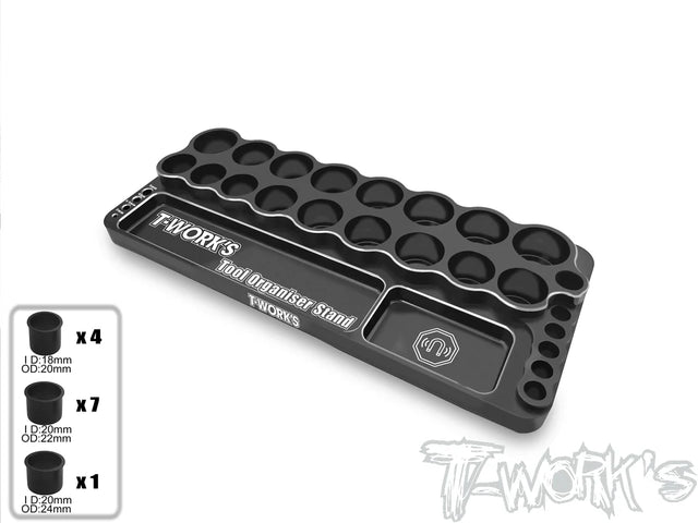 T-Works TT-120-A T-Work's Tool Organiser Stand - RCXX - rc racing for professionals
